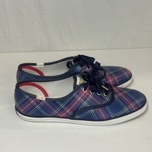 Keds Dream Foam Talbots Exclusive Plaid Women’s Size 6.5 Lace Up Shoes